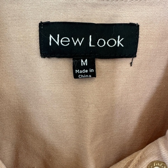 New Look Military Star Pink Utility Jacket - Picture 8 of 8